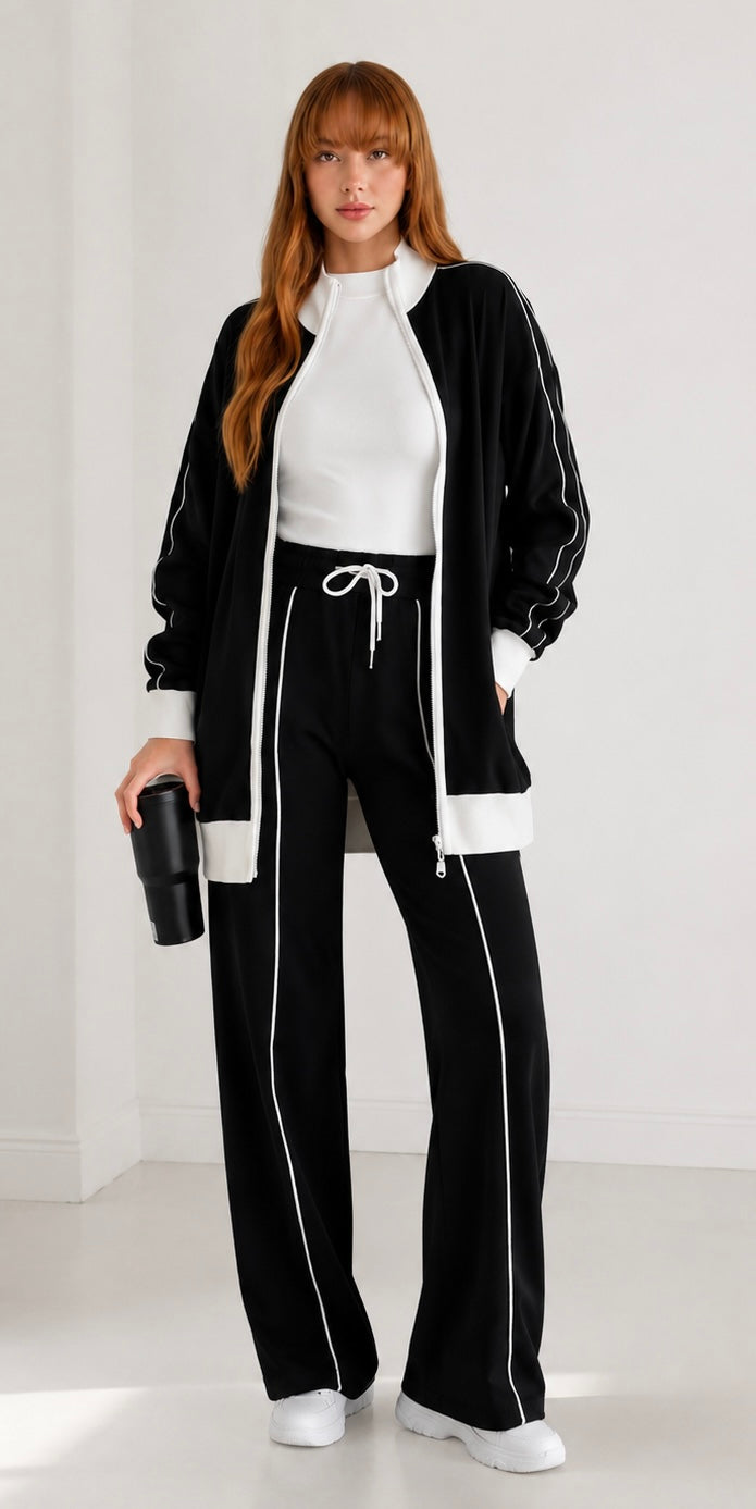 Cotton black set