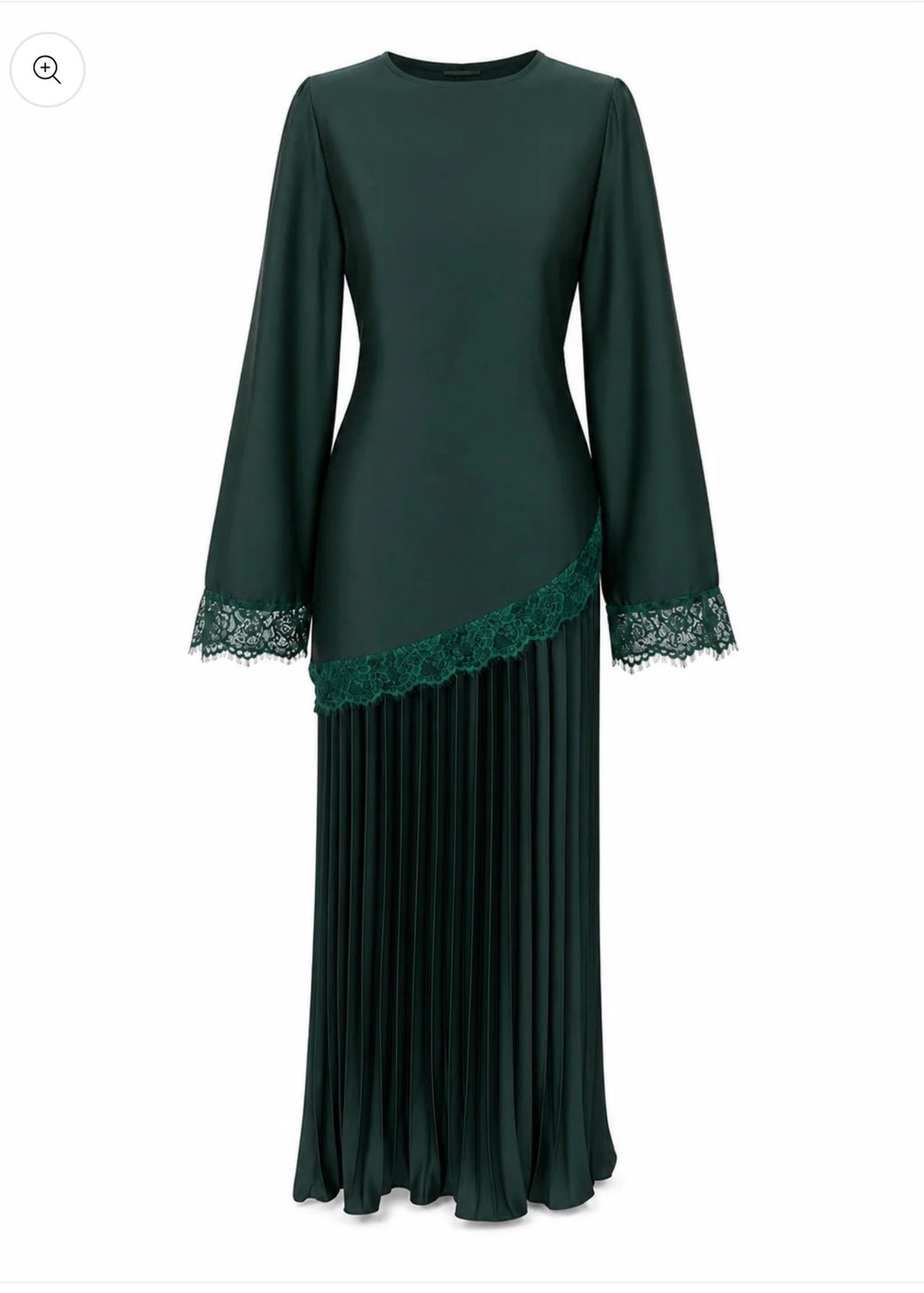 Green Silk set