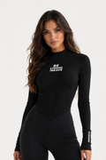 BLACK BODYSUIT TOP