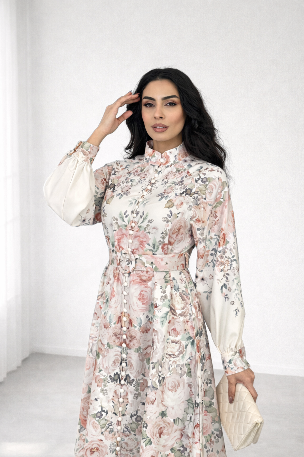 FLOWER MAXI DRESS