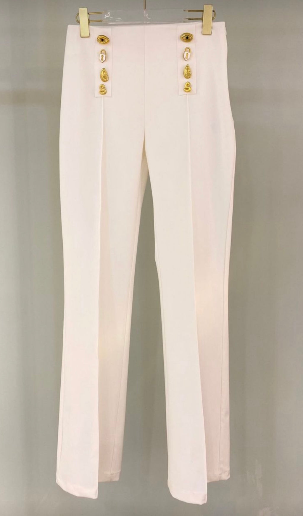 Schiaparelli white pants