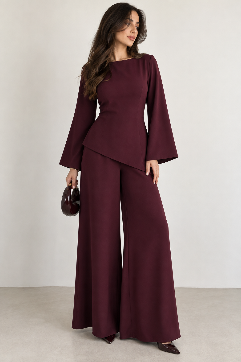 Burgundy set