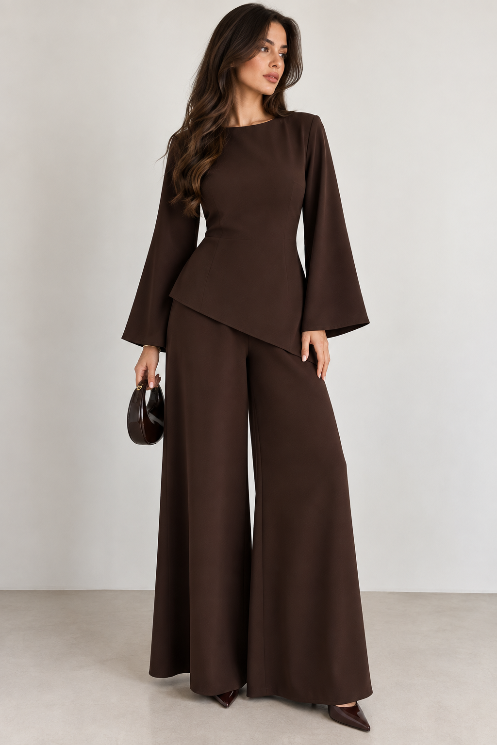 mocha brown set