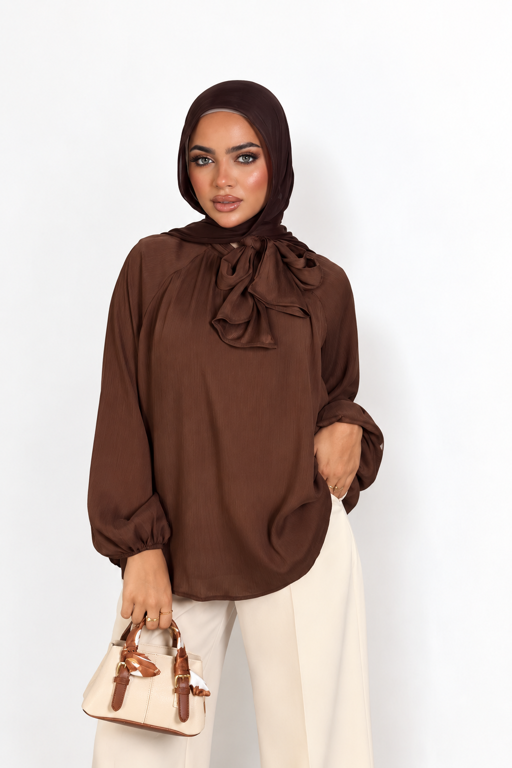 Brown shirt