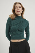 GREEN STRETCHY BLOUSE