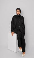 PRINTED BLACK SET